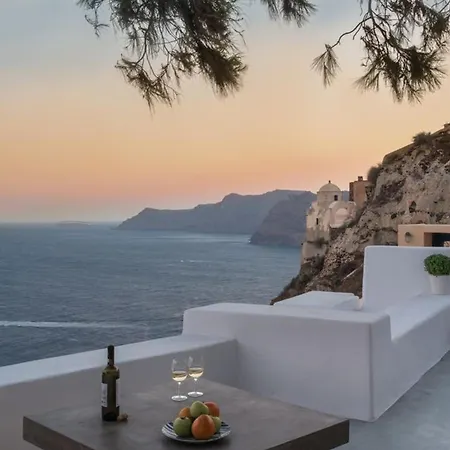 Amazing Santorini Villa 1 Bedroom Pina Caldera Villa Astounding Caldera-3